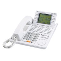 Panasonic KX-T7456 Phone - Digital Super Hybrid System Backlit LCD Display Phone Refurbished One Year Warranty
