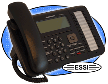 (image for) Panasonic KX-DT546 Phone - 24 Button - 6 Line Display
